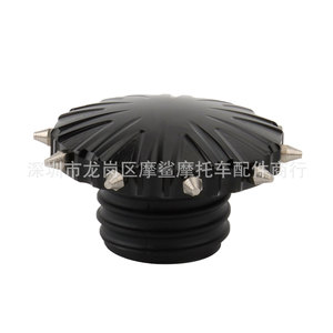 ฝาถังน้ำมันรถจักรยานยนต์ mochark ตะปู CNC ชุบสีดำและสีเงินสำหรับ Harley Davidson 883 XL1200 48 Dyna softtail modification - Product Image 4