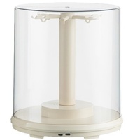 Vitrine rotative pour blind boxes, Organisateur de bureau transparent pour figurines Pop Mart et charms Labubu