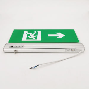 <span class=keywords><strong>Feu</strong></span> <span class=keywords><strong>vert</strong></span> à led pour sortie de secours avec <span class=keywords><strong>batterie</strong></span> rechargeable - Product Image 2