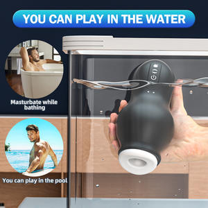 Mannen Zuigende Cups Seksspeeltjes Mannelijke Masturbator Vacuüm Cup Masturbatie Vibrator - Product Image 6