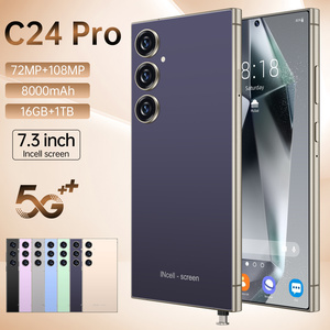 2025 nuevo S25 Ultra C24 Pro 16GB + 1TB 5G teléfono inteligente 7,3 pulgadas 48MP + 108MP <span class=keywords><strong>Android</strong></span> 14 teléfono inteligente global desbloqueado - Product Image 3