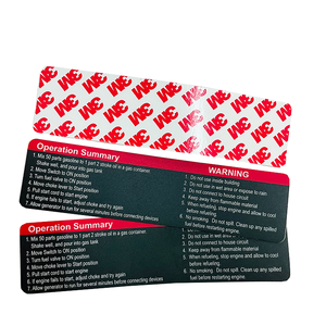 Hoge Kwaliteit Aangepaste Labels Thicken Pvc Sticker Elektronische Sticker <span class=keywords><strong>Machine</strong></span> Label - Product Image 1