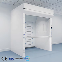 Chino muebles de laboratorio fumehood resistente al ácido caminar en campana
