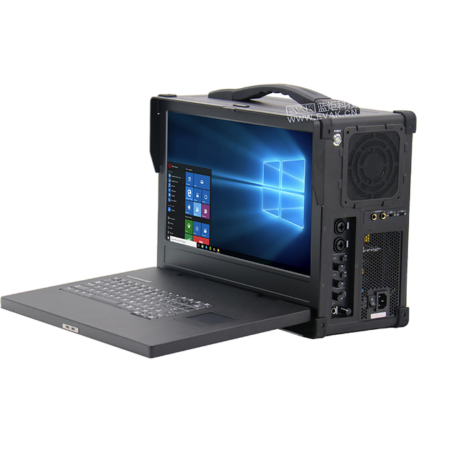Hot Sale EVAK Embedded Computer Portable Computer Case Rugged Core I7 with Battery Stock Aluminum Magnesium Alloy 10kg