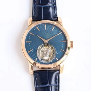 Men's High-end Luxury Skeletonized Tourbillon Movement Leather Strap Power Reserve <b>Automatic</b> Mechanical Watch - Product Image 1