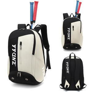 Sac à raquettes de padel personnalisé avec logo, sac à dos en nylon résistant à l'eau pour raquettes uniformes, pickleball, raquette de plage - Product Image 1
