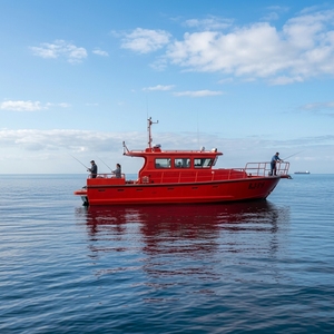 Vente directe d'usine : <span class=keywords><strong>Bateau</strong></span> de travail en alliage d'aluminium de 42 pieds avec cuisine et cabine pour le tourisme de loisirs et le transport de passagers - Product Image 1