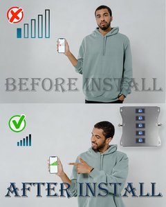 Mới Nâng Cấp Năm Ban Nhạc Mạng Booster 2g3g4g5g Điện Thoại Di Động Dài Phạm Vi Di Động Tín Hiệu Repeater - Product Image 6