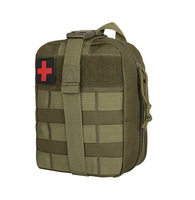 Trousse de premiers secours tactique, pochette médicale Molle, nylon 600D, sac de survie d'urgence pour l'extérieur