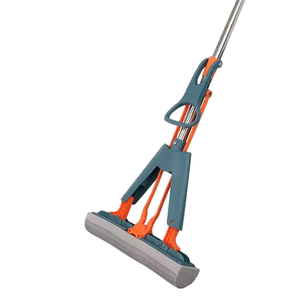IMAXX vente en gros en acier inoxydable télescopique PVA éponge vadrouille avec nettoyage rapide Super raclette pour hôtels - Product Image 3