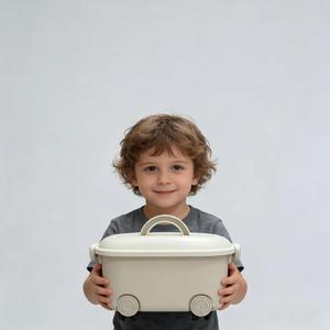 Nouvelle boîte <span class=keywords><strong>de</strong></span> <span class=keywords><strong>rangement</strong></span> en plastique PP avec roulettes, portable, logo personnalisé, grande capacité, organisateur <span class=keywords><strong>de</strong></span> jouets pour enfants, pour la maison et la <span class=keywords><strong>salle</strong></span> <span class=keywords><strong>de</strong></span> <span class=keywords><strong>jeux</strong></span> - Vente chaude - Product Image 2