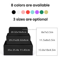 Boîte cadeau magnétique de luxe personnalisée avec logo, recyclable, pliable en une seule pièce, emballage cadeau de mariage, boîte en papier pour cadeau