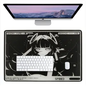 Factory Direct Custom Mouse Pad Anime Professional Waterproof Non-slip Blank Mouse Pads Wholesale Glass Mousepad