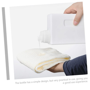 Bouteille d'emballage personnalisée vide en plastique HDPE pour détergent liquide - Product Image 3
