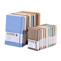 Carnet de notes A6 noir personnalisé de haute qualité, moins cher, avec boîte de rangement grise, fournitures scolaires unisexe pour les 14 ans et plus