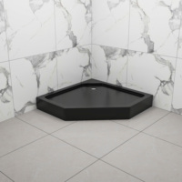 Neo-angel baki Shower akrilik putih, nampan pembuangan untuk kamar mandi, bentuk berlian Modern