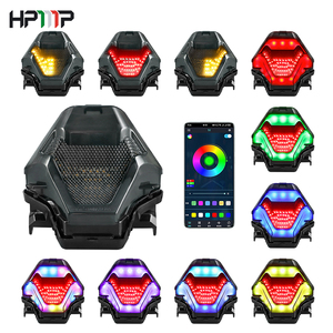 Feu arrière LED intégré pour moto avec contrôle par application, clignotant et feu stop pour <span class=keywords><strong>Yamaha</strong></span> R3 MT07 Y15ZR Exciter150 2013-2025 - Product Image 2