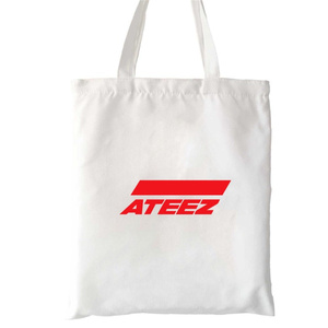 Bolsos de lona KPOP ATEEZ Astro ITZY, bolsa de hombro de almacenamiento para gafas STAYC <span class=keywords><strong>MAMAMOO</strong></span> SF9 KEP1ER y equipo de compras, viaje, teléfono, libro - Product Image 4