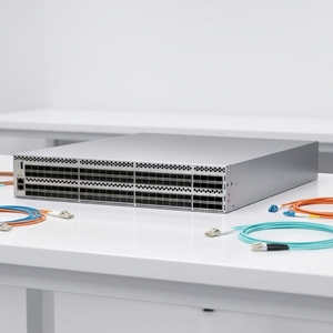 Switch SAN de Fibra Óptica de Alta Densidad Brocade G730 de 128 Puertos y 64G - Product Image 1
