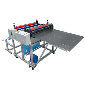 Hoge Snelheid Jumbo Papierrol Snijmachine Automatische Roll Om Foliesnijder
