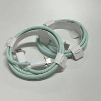 Promo Panas Charger Data Type-C 20W Pengisian Cepat Berkualitas Tinggi untuk Ponsel Pro Max 16/15/14/13/12/11/8/7/6 Kabel 1m Anyaman Tembaga Murni