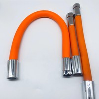 Usine Résistant À La Chaleur Pivotant Silicone Bec Cuisine Robinet Tuyau Tuyau Universel Flexible 20cm 30cm 50cm Robinet Tuyau D'eau
