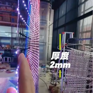 Écran publicitaire LED flexible holographique aérien étanche VividSky P15-31 pour drone 1*1.4M 2*3.7M 3*5.4M 4*7.2M 5*9M 6*10.7M - Product Image 2