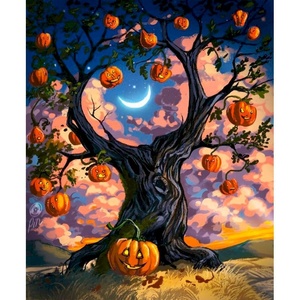 Adulte décoration de la maison <span class=keywords><strong>peinture</strong></span> à l'huile numérique abstraite <span class=keywords><strong>peinture</strong></span> acrylique Halloween citrouille halloween bricolage <span class=keywords><strong>peinture</strong></span> <span class=keywords><strong>peinture</strong></span> <span class=keywords><strong>par</strong></span> numéros - Product Image 6
