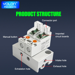 Micro-vanne solénoï<span class=keywords><strong>de</strong></span> à vide 10 mm, vanne à air haute fréquence 30 Hz, commande à <span class=keywords><strong>action</strong></span> directe deux positions trois voies pour tricotage <span class=keywords><strong>de</strong></span> chaussettes - Product Image 4