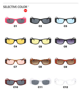 Gafas de Sol Vintage Estrechas de Moda UNOC, Novedades en Gafas de Sol <span class=keywords><strong>2022</strong></span>, Montura de Gafas Modernas con Patillas Anchas Estilo INS, Gafas de Sol Retro <span class=keywords><strong>para</strong></span> <span class=keywords><strong>Mujer</strong></span> - Product Image 6