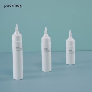 PE white sample <b>bottles</b> <b>10ml</b>-20ml for lotion & serum – travel trial cosmetic containers - Product Image 1