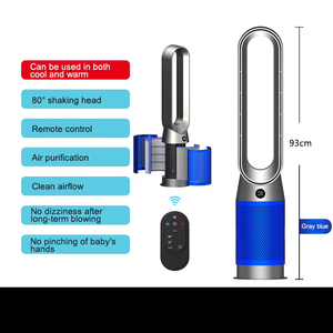 Ventilatore a Torre Senza Pale YenvQee 2026 da <span class=keywords><strong>50</strong></span> Pollici con Telecomando Intelligente e Purificatore d'Aria HEPA Sostituibile - Product Image 6