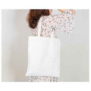 Low Price Custom Printed Branded Korean Big Blank Sublimation Black Oversized <strong>Coloured</strong> Natural Cotton <strong>Canvas</strong> Tote Bag - Product Image 6