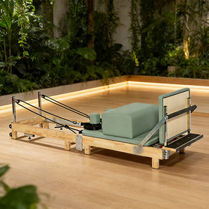 جهاز بيلاتس خشبي لتشكيل الجسم، آلة بيلاتس من خشب البلوط قابلة للطي لمراكز اللياقة البدنية - Product Image 3