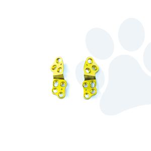 Rechtlijnig maxillofaciaal chirurgisch instrument orthopedisch implantaat 25 graden DPO vergrendelplaat voor botfixatie - Product Image 6