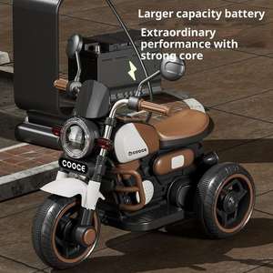 Motocicleta Eléctrica de <span class=keywords><strong>3</strong></span> Ruedas para Niños, Auto de Juguete - Product Image 3