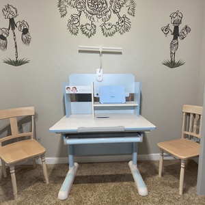 Hiện đại MDF Ergonomic nghiên cứu bảng cho trẻ em dễ thương phim hoạt hình phong cách trường đọc phòng ăn silla de escritorio Para ninos nhà máy - Product Image 5