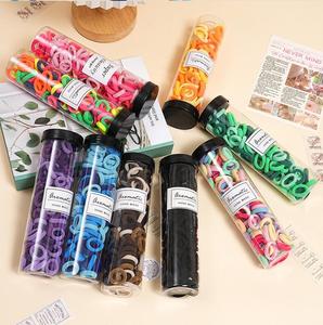 <span class=keywords><strong>ยาง</strong></span><span class=keywords><strong>รัด</strong></span><span class=keywords><strong>ผม</strong></span>เด็กผู้หญิง 100 ชิ้น สีสันสดใส ไม่มีรอยต่อ ไม่หลุดร่วง ไม่พันกัน คละสี - Product Image 2