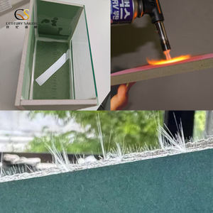 Panneau de gypse personnalisé de 9.5mm Panneau de cloison sèche au design moderne Panneau de plâtre de construction en papier - Product Image 4