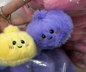 Jouet Squishy Halloween en forme de boulette avec bouton de vapeur, porte-clés anti-stress - Product Image 3