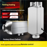 2KW 12V voiture bateau Air Diesel Kit de chauffage de stationnement 12V 5KW 8KW caravane chauffage camion réchauffeur d'air aluminium