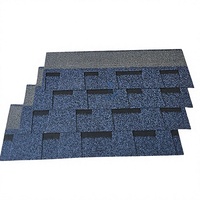 Moderne Glasfaser-Laminat Zweischichtige Hitzebeständige Asphalt-Dachschindeln Dachziegel Materialien