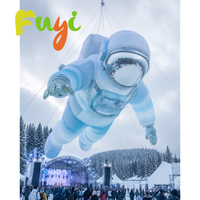 Decoración Inflable Gigante de Astronauta Colgante, Gran Astronauta Inflable Flotante para Decoración de Techo en Escenarios de Festivales de Música
