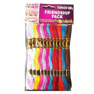 Kits de fils à broder au point de croix comptés multicolores recyclés Ensemble de bricolage artisanal - Product Image 2