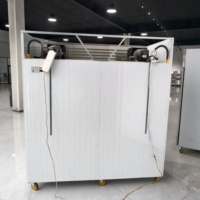 Réfrigérateur de présentation de viande de bœuf de haute qualité, armoire réfrigérée pour viande vieillie, chambre froide de stockage et de présentation de viande suspendue