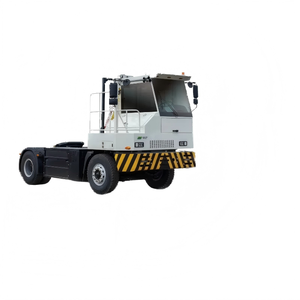 Tractor Terminal Eléctrico <span class=keywords><strong>de</strong></span> Cero Emisiones 75T SM4256 <span class=keywords><strong>de</strong></span> Radio Compacto para Desplazamiento <span class=keywords><strong>de</strong></span> Contenedores en Puertos Marítimos - Product Image 1