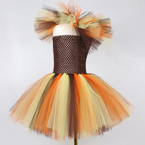 Nouvelle Collection 2026 : Jupes en Tulle pour Enfants, Robes Tutu Mignonnes pour Halloween, Costumes de Lion pour Filles - Vente en Gros ODM/OEM - Product Image 6