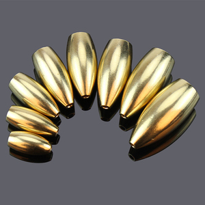 رصاصة صيد باس رصاصة ز 5g 7g 10g النحاس وزن دودة الغطاس - Product Image 2