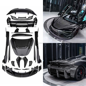 ชุดแต่ง McLaren 720S รุ่นอัพเกรด 720S สไตล์ CMST คาร์บอนไฟเบอร์  ลิ้นหน้า สเกิร์ตข้าง ดิฟฟิวเซอร์ สปอยเลอร์ ฝากระโปรง บังโคลน - Product Image 1