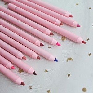 Automatic Creamy Lip Liner <strong>Custom</strong> Private Label Long Lasting Waterproof Pencil Brown Pink Lip Liner Paper Box Vegan <strong>Lipstick</strong> - Product Image 5